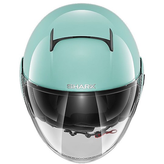 Motorcycle Helmet Jet Shark NANO Crystal Swarovski Blank Marine Water