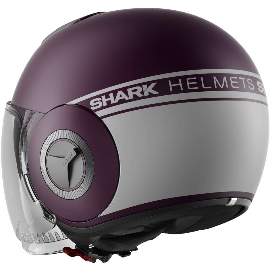 Motorcycle Helmet Jet Shark SHARK NANO STREET NEON Pearl Gray Pearl