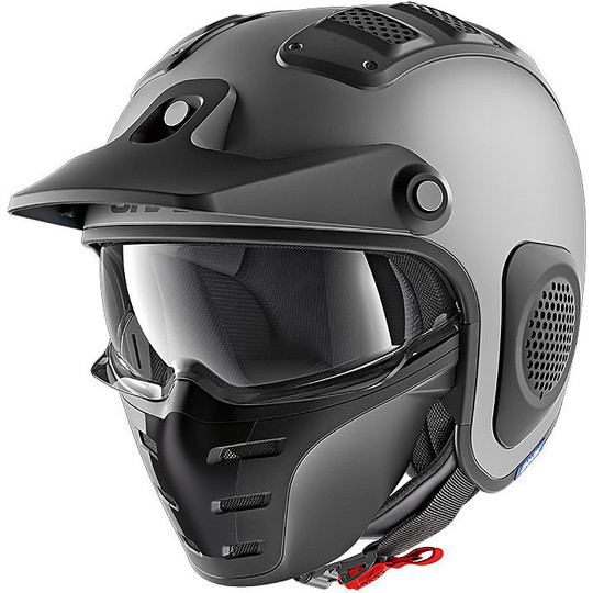 Motorcycle Helmet Jet Shark X-DRAK Blank Anthracite Matt