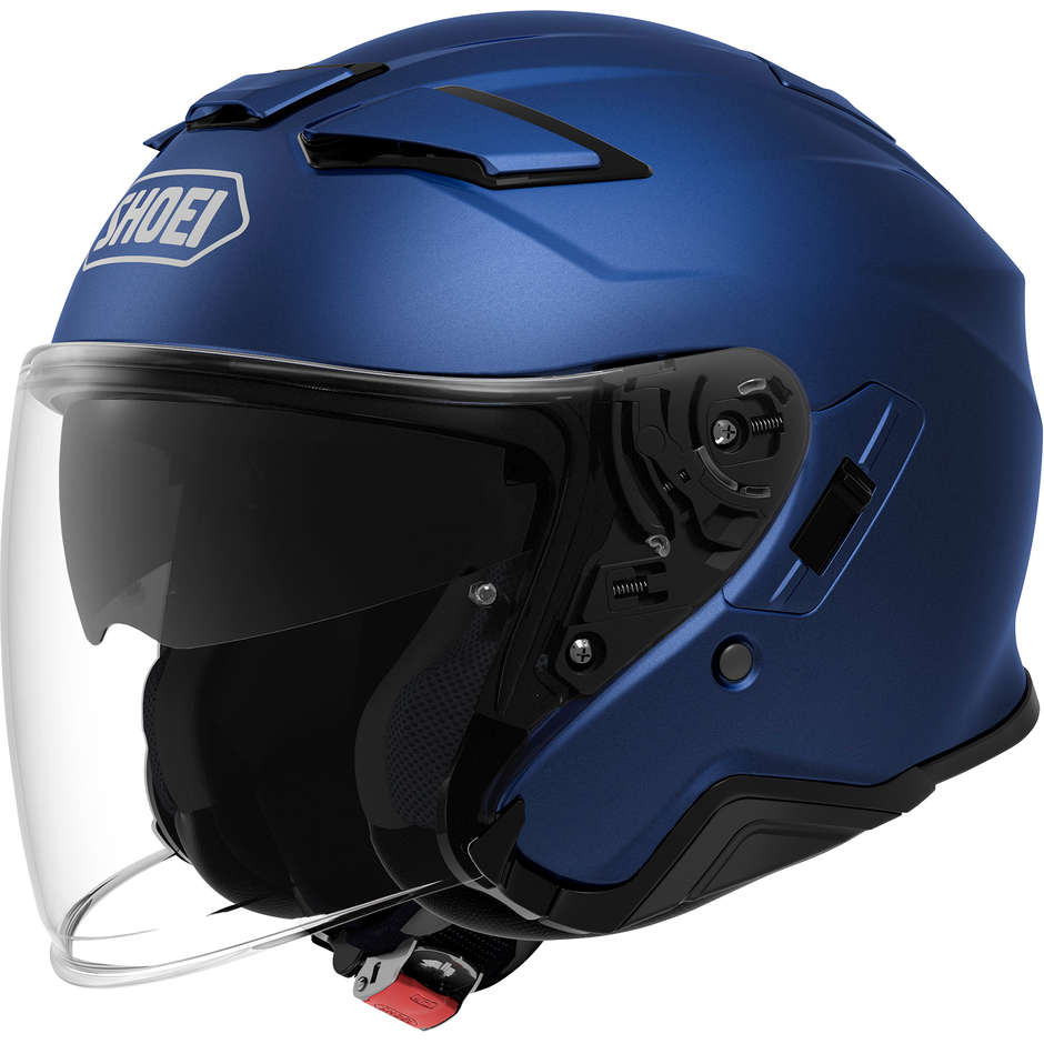 Motorcycle Helmet Jet Shoei J-CRUISE 2 Matt Blue