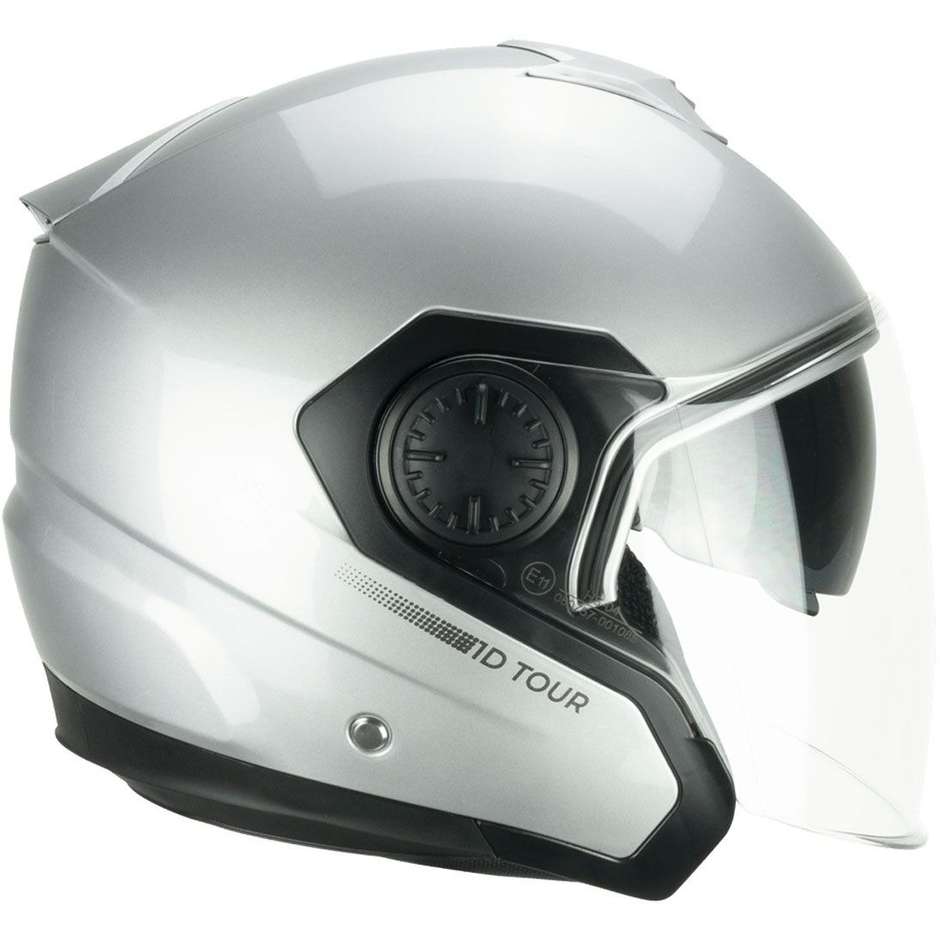 Motorcycle Helmet Jet Ska-P 1DH TOUR MONO Silver