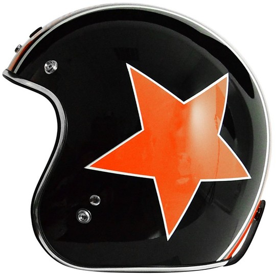Motorcycle Helmet Jet Source First Astro Black