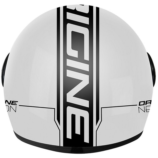 Motorcycle Helmet Jet Source Neon Street   White