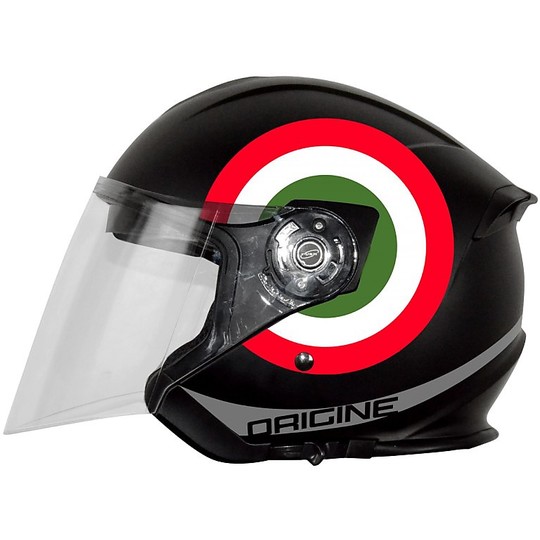 Motorcycle Helmet Jet Source Palio 2.0 Flow Double Visor Black Matt Italy