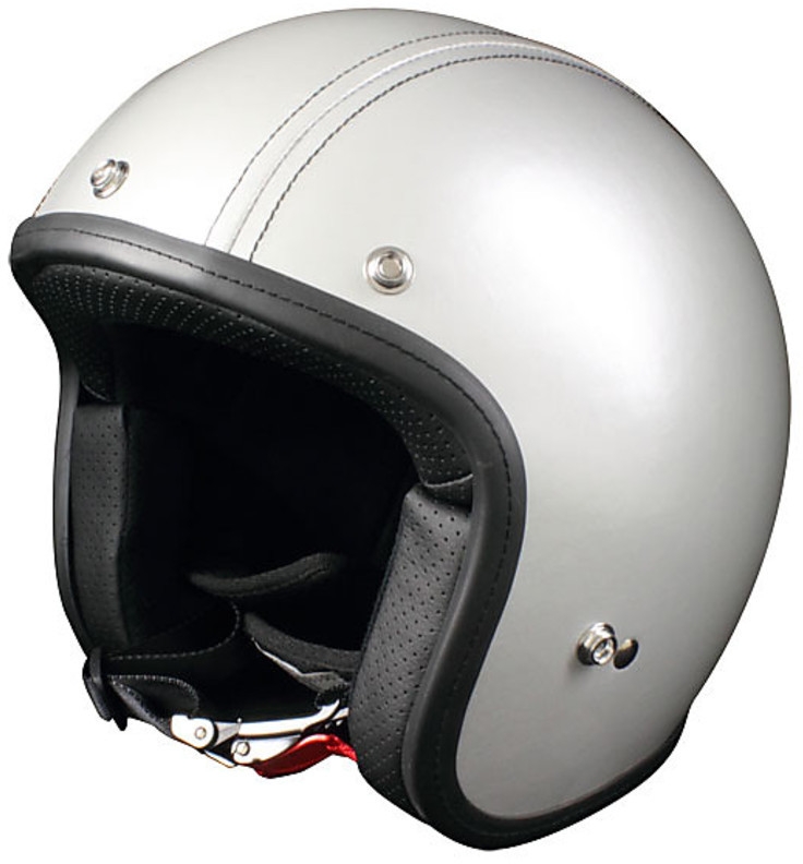 Motorcycle Helmet Jet Source Prime Classic Vintage Custom Coated Grey For Sale Online