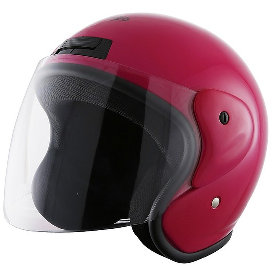 Motorcycle Helmet Jet Stormer SUN Fuchsia