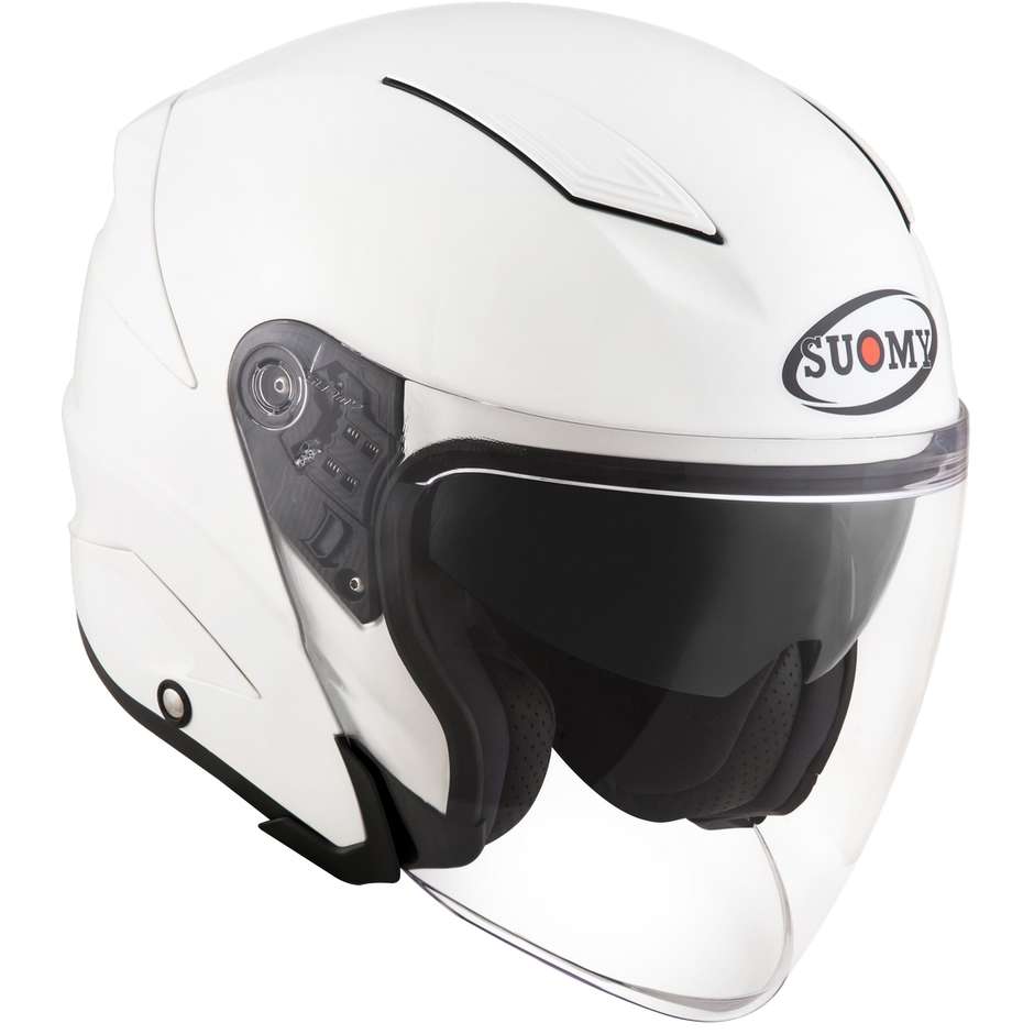 Motorcycle Helmet Jet Suomy SPEEDJET PLAIN White