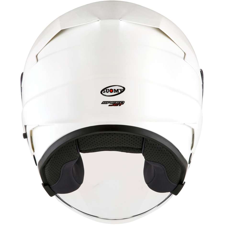 Motorcycle Helmet Jet Suomy SPEEDJET PLAIN White