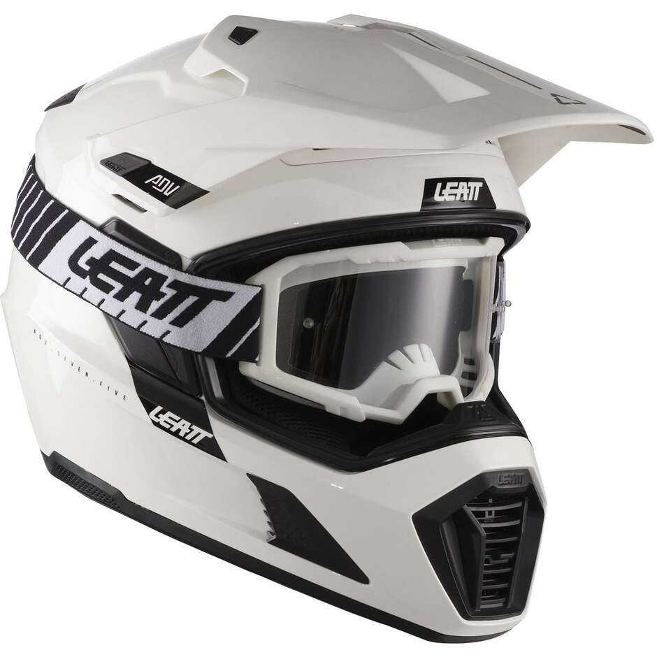 Motorcycle Helmet KIT ADV 7.5 Leatt White