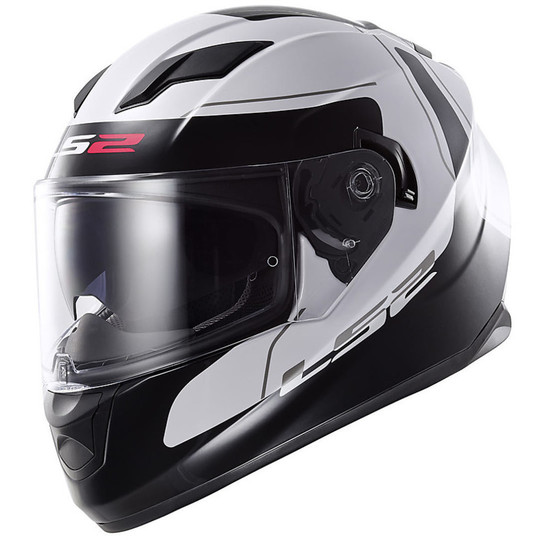 Motorcycle Helmet LS2 Integral Stream Lunar White / Black