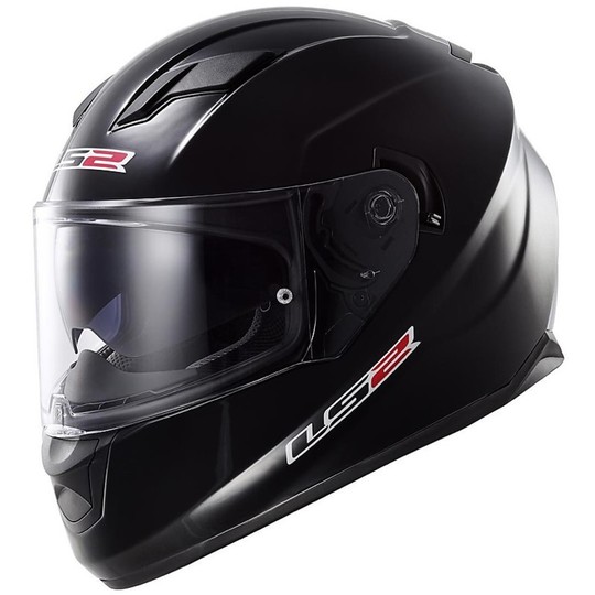 Motorcycle Helmet LS2 Integral Stream Solid Gloss Black
