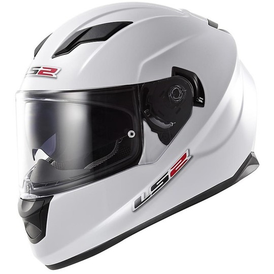 Motorcycle Helmet LS2 Integral Stream Solid White