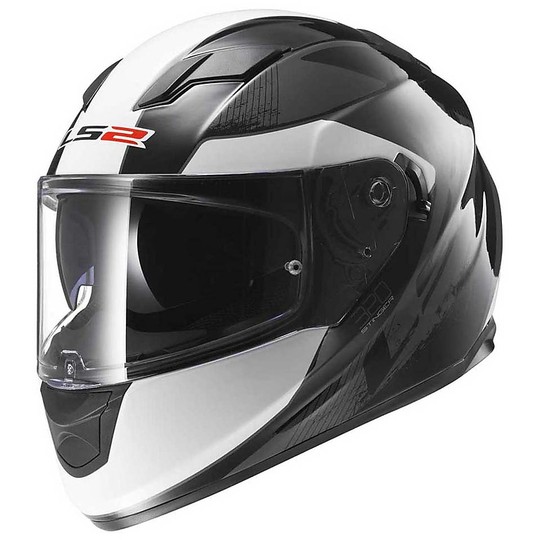Motorcycle Helmet LS2 Integral Stream Stinger White / Black