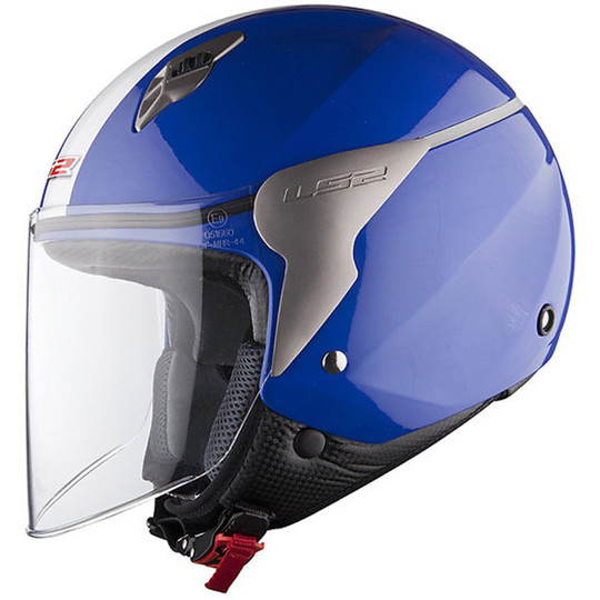 Motorcycle Helmet LS2 OF559 jet Blink Navy Blue