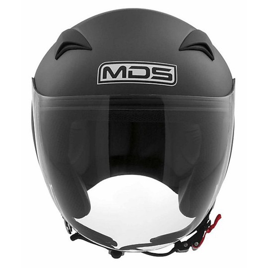 Motorcycle Helmet Matt Black Mono G240 Jet Mds