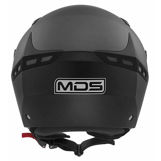 Motorcycle Helmet Matt Black Mono G240 Jet Mds