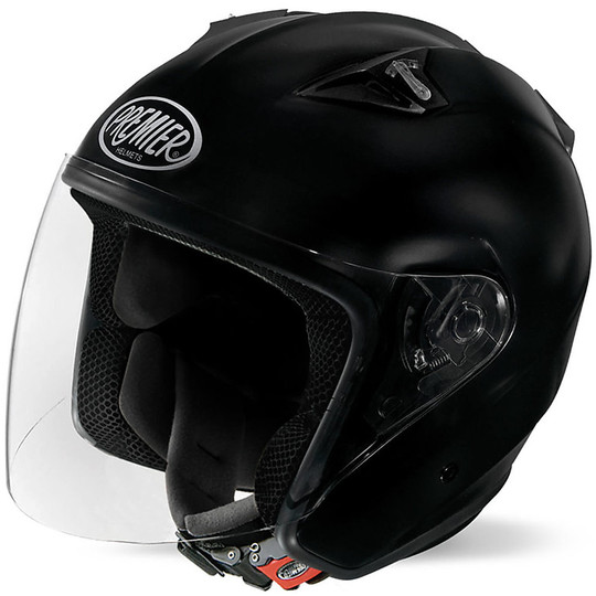 Motorcycle Helmet Matte Black Jet Premier JT3