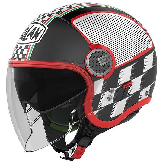 Motorcycle Helmet Mini-Jet Double Visor Nolan N21 Visor Ace 003
