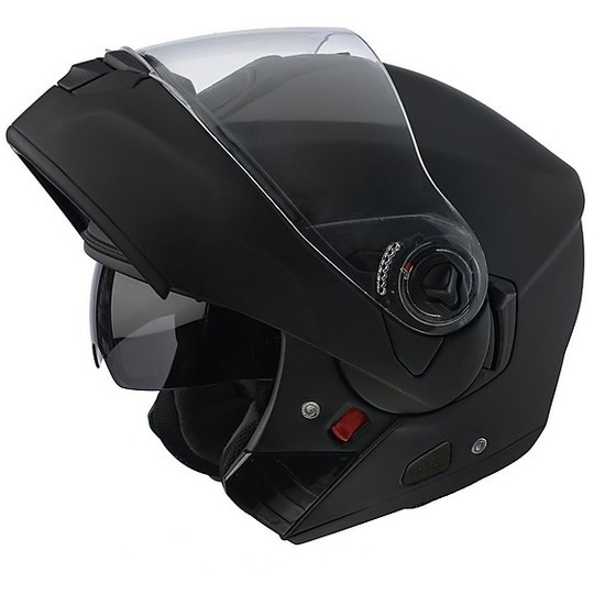 Motorcycle Helmet Modular Airoh Rides Double Approval Sport Black Base