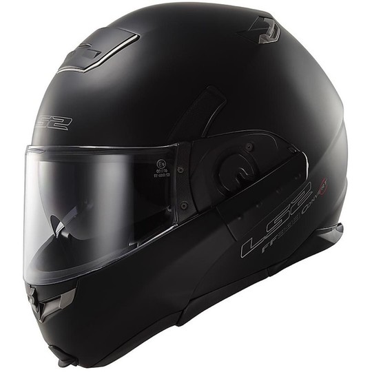 Motorcycle Helmet Modular Ls2 393.1 Convert Kipper Doppel Visor Matte Black