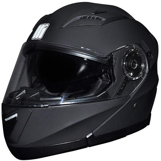 Motorcycle Helmet Modular Motocubo 925 Matt Black