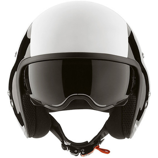 Motorcycle Helmet Multi Jet Diesel Hallo-Jack S ky-78 Schwarz-Weiß