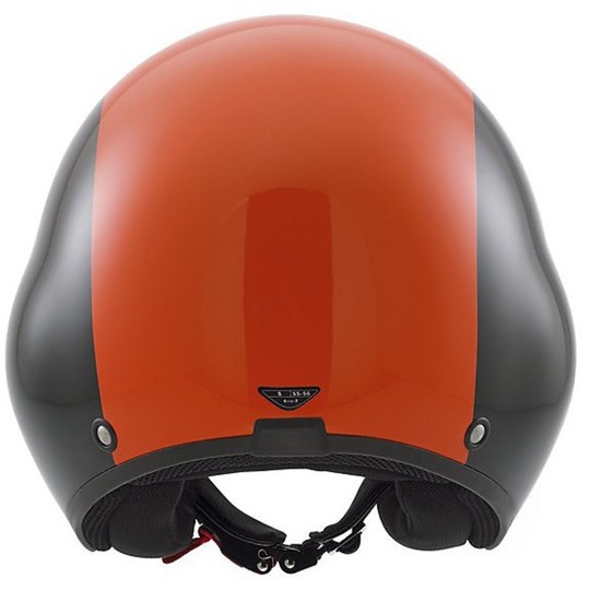 Motorcycle Helmet Multi Jet Diesel Hi-Jack Black-Orange