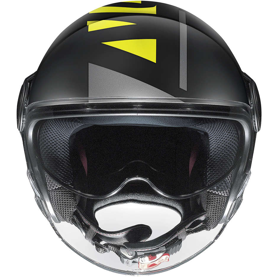 Motorcycle Helmet Nolan N21 Visor AVANT-GARDE 074 Matt Black Yellow