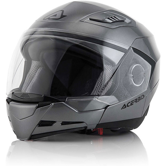 Motorcycle Helmet Separates Acerbis Stratos 2.0 Double approval are Grey