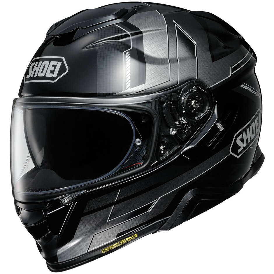 Motorcycle Helmet Shoei GT-AIR II OPENINGS TC-5 Black Gray