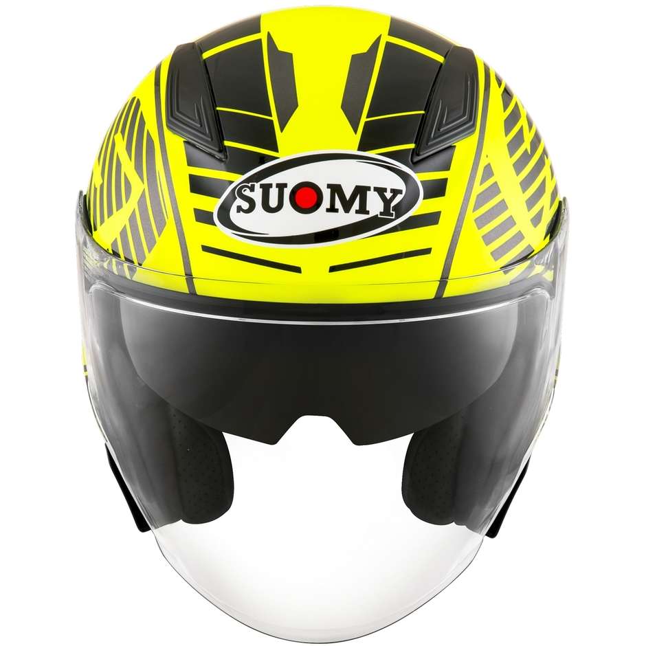 Motorcycle Helmet Suomy Jet SPEEDJET SP-2 Fluo Yellow