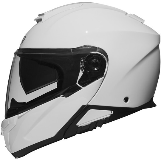 Motorcycle Helmet Visor Modular Double Premier Genius U8 White