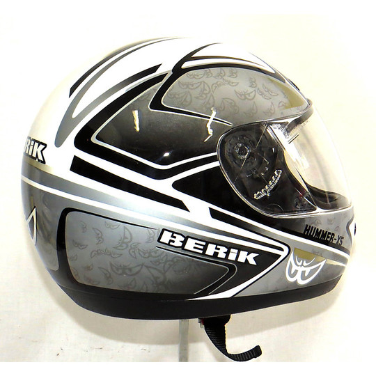 Motorcycle helmet with visor Integral berik 1HUM2 Grey