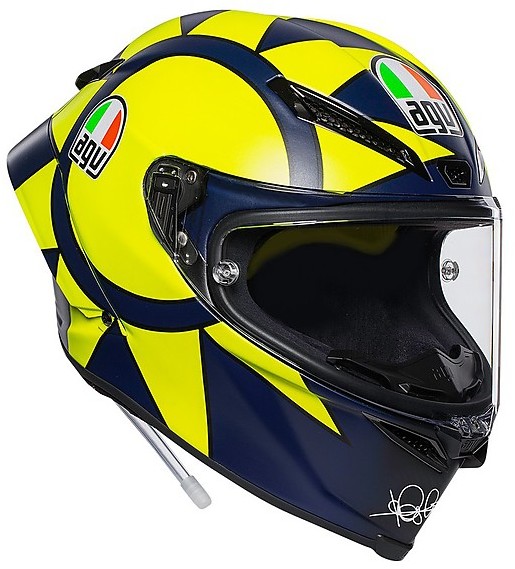 Motorcycle Integral Motorcycle Helmet AGV PISTA GP R Top SOLELUNA