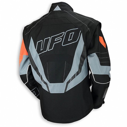 Motorcycle Jacket Cross Enduro Ufo Jacket Black Orange