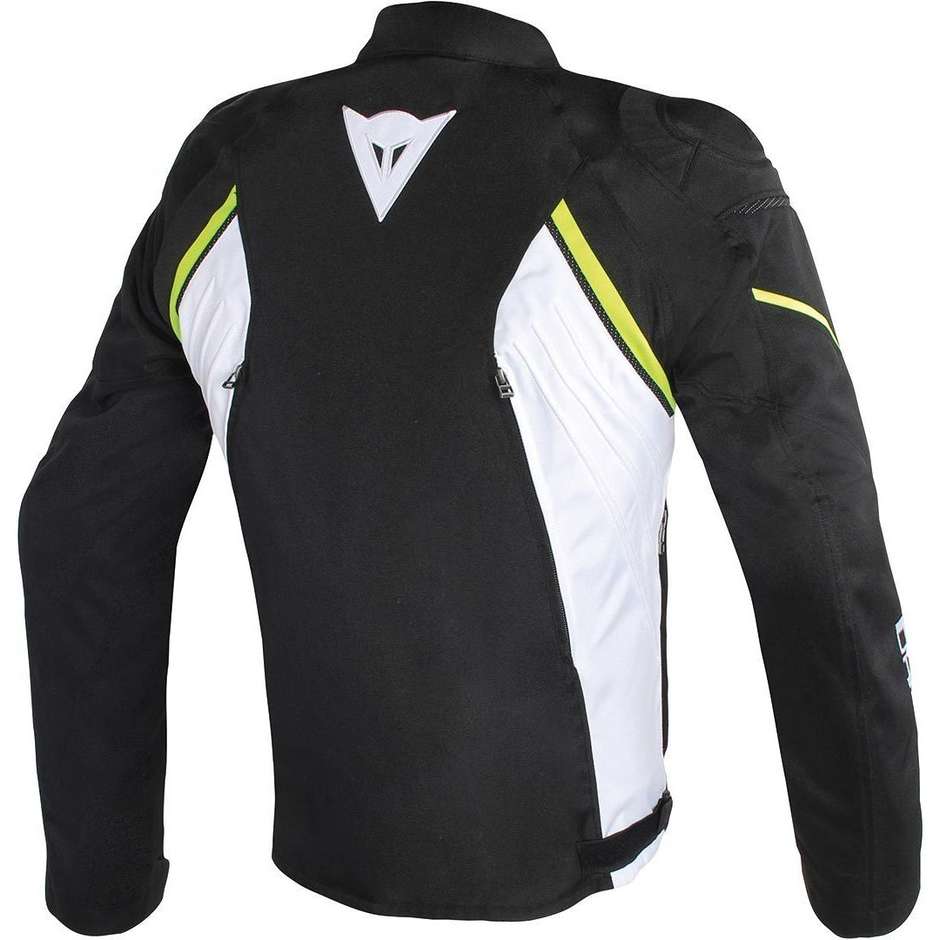 Motorcycle jacket Dainese AVRO D2 Black White White