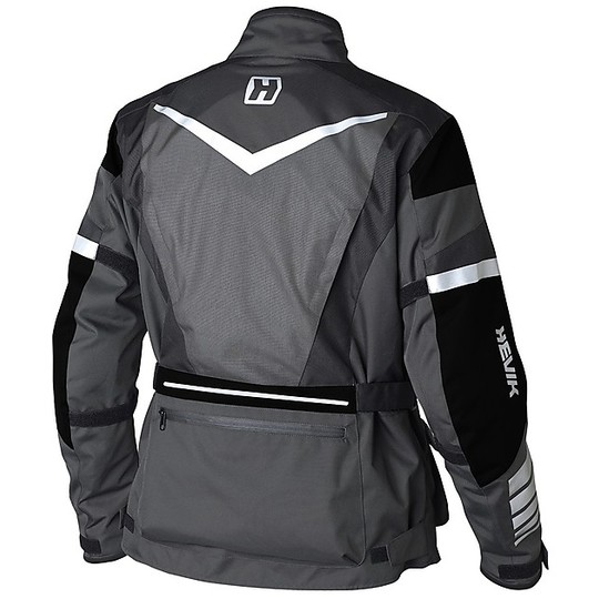 Motorcycle Jacket Fabric 3-Layer Model Hevik Namib W-ST Black