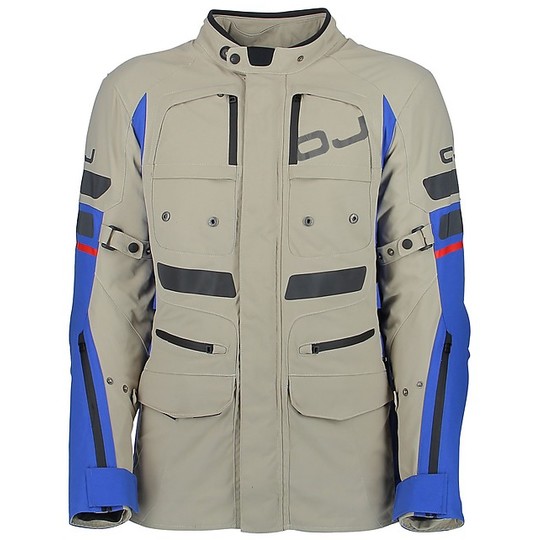 Motorcycle Jacket Fabric 4 Seasons OJ REVOLUTION J Sand Blue