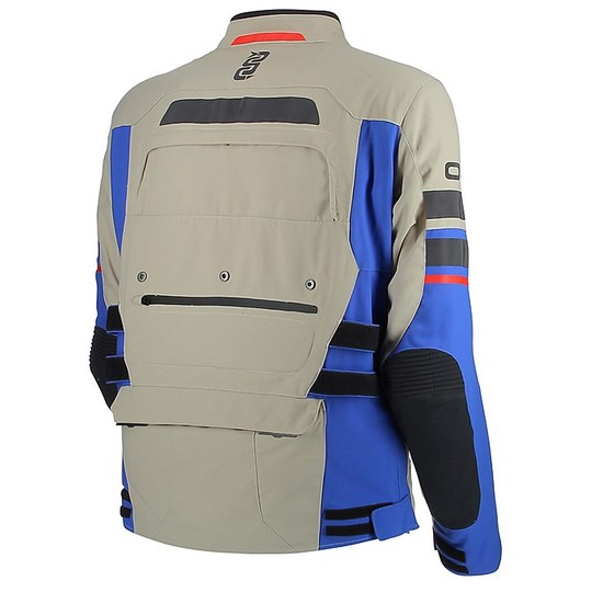 Motorcycle Jacket Fabric 4 Seasons OJ REVOLUTION J Sand Blue