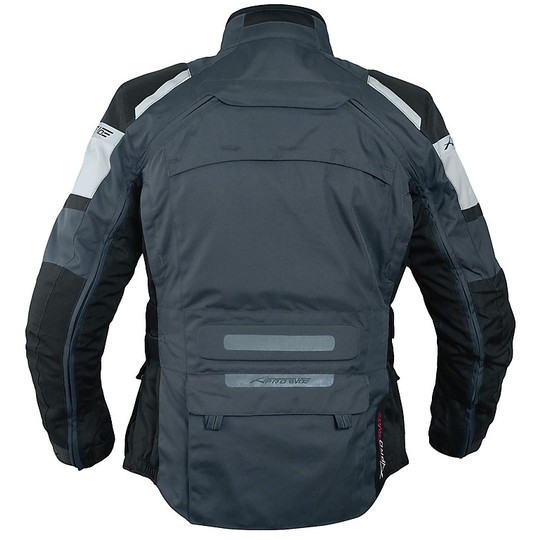 Motorcycle Jacket Fabric A-Pro Evo 4 Seasons Turatek Dark Grey