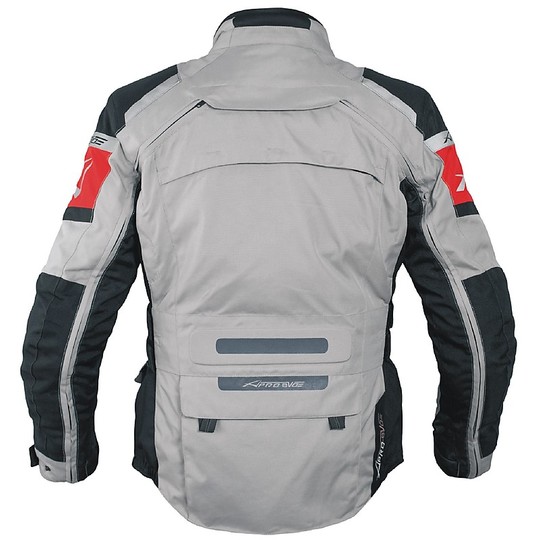Motorcycle Jacket Fabric A-Pro Evo 4 Seasons Turatek Grey
