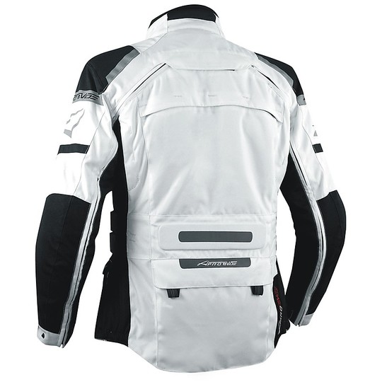 Motorcycle Jacket Fabric A-Pro Evo 4 Seasons Turatek White