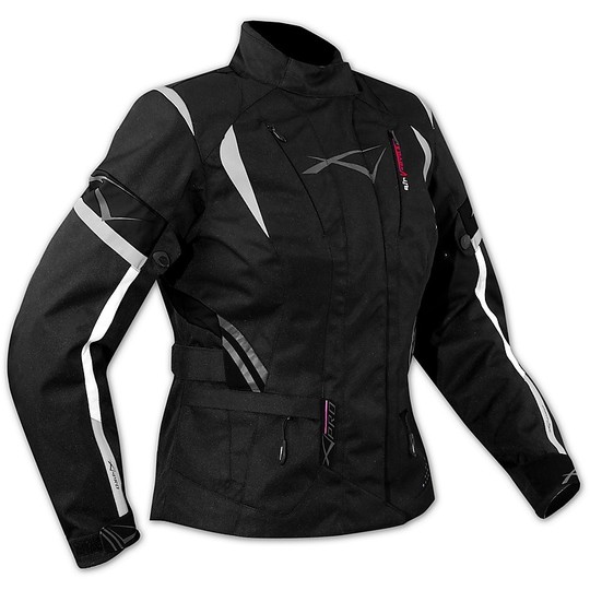 Motorcycle Jacket Fabric A-Pro Evo Touring Traveller Lady Black