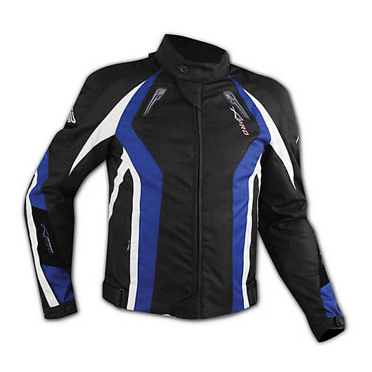 Motorcycle Jacket Fabric A-Pro Luna Lady Blue For Sale Online - Outletmoto.eu