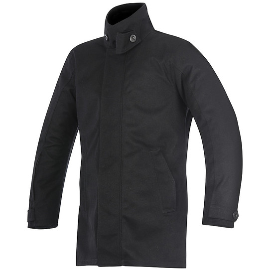 Motorcycle Jacket fabric Alpinestars EDWARD Drystar® OVERCOAT® JACKET Black