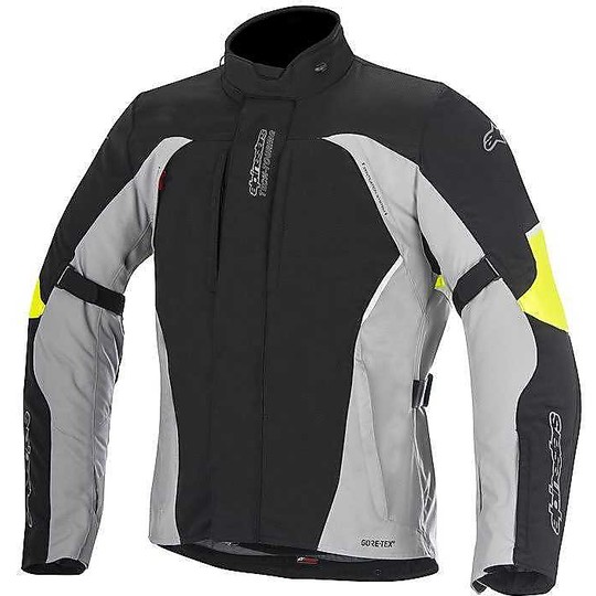 Motorcycle Jacket Fabric Ares Alpinestars Gore-Tex Black