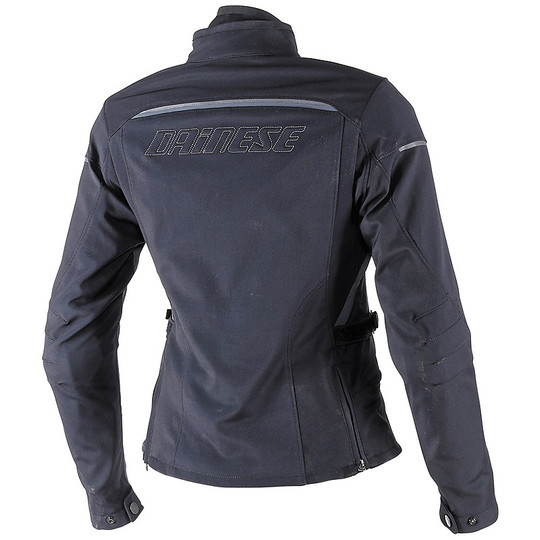 Motorcycle Jacket Fabric Arya Dainese D-Dry Lady Black