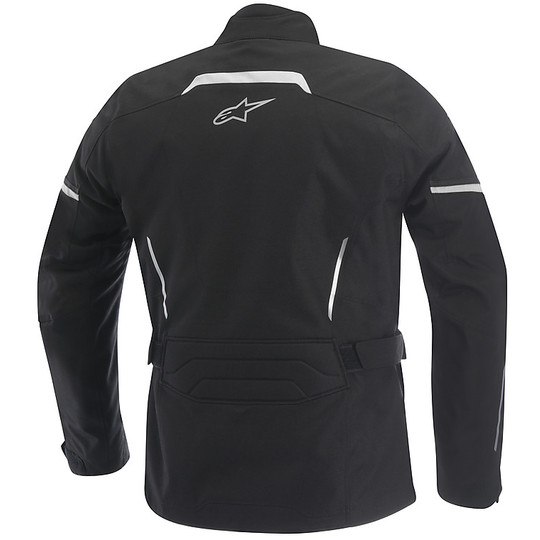 Motorcycle Jacket fabric Cordoba Alpinestars Drystar Jacket Black White