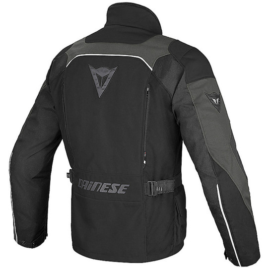 Motorcycle Jacket Fabric G.Tempest Dainese D-Dry Black Dark Gull