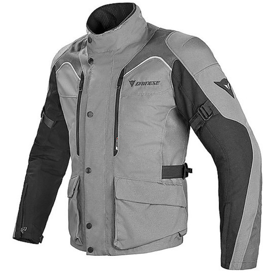Motorcycle Jacket Fabric G.Tempest Dainese D-Dry Black Gull Grey